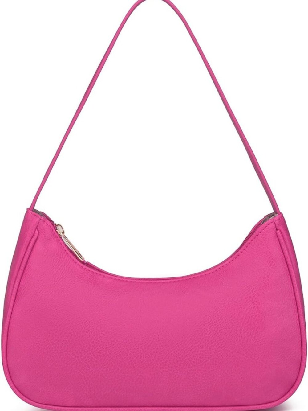 Vegan Leather Hobo Tote Bag for Women - Retro Sling Handbag with Zipper Closure